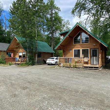 Talkeetna Log Cabin With Hot Tub Unit 1 Bagian luar foto